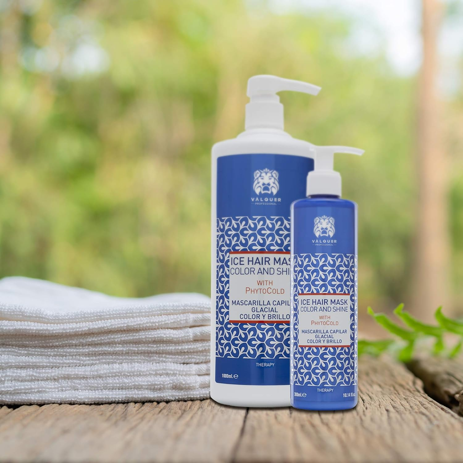 V&aacute;lquer Ice Hair Mask Colour and Shine 300 Ml image number 4