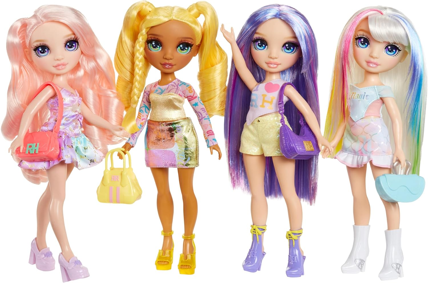 Rainbow High My Fashion Style - Violet - Purple 27Cm Fashion Doll with Statement Outfit, Stylish Handbag, Fun Toy Present for Girls, Suitable for Children Ages 4-12 Years - Amaya image number 7