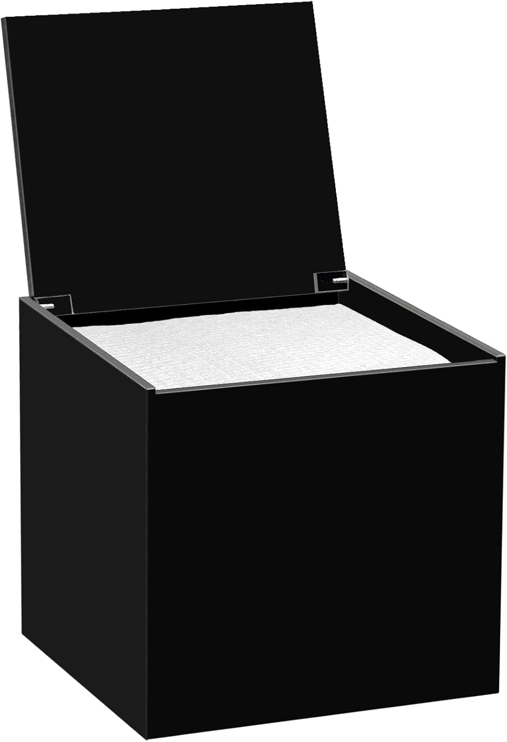 DELIPPLY Face Towelettes Disposable Holder, Disposable Face Towel Container Acrylic, Facial Towels Storage Box, Clear