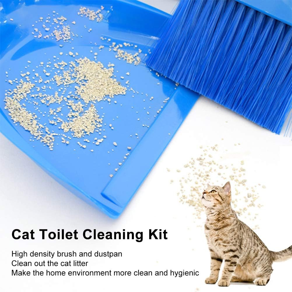 Litter Box Cat Litter Shovel Kit Cat Toilet Cleaning Kit Pooper Scooper Cat Supplies Cat Litter Scoop /301 image number 3