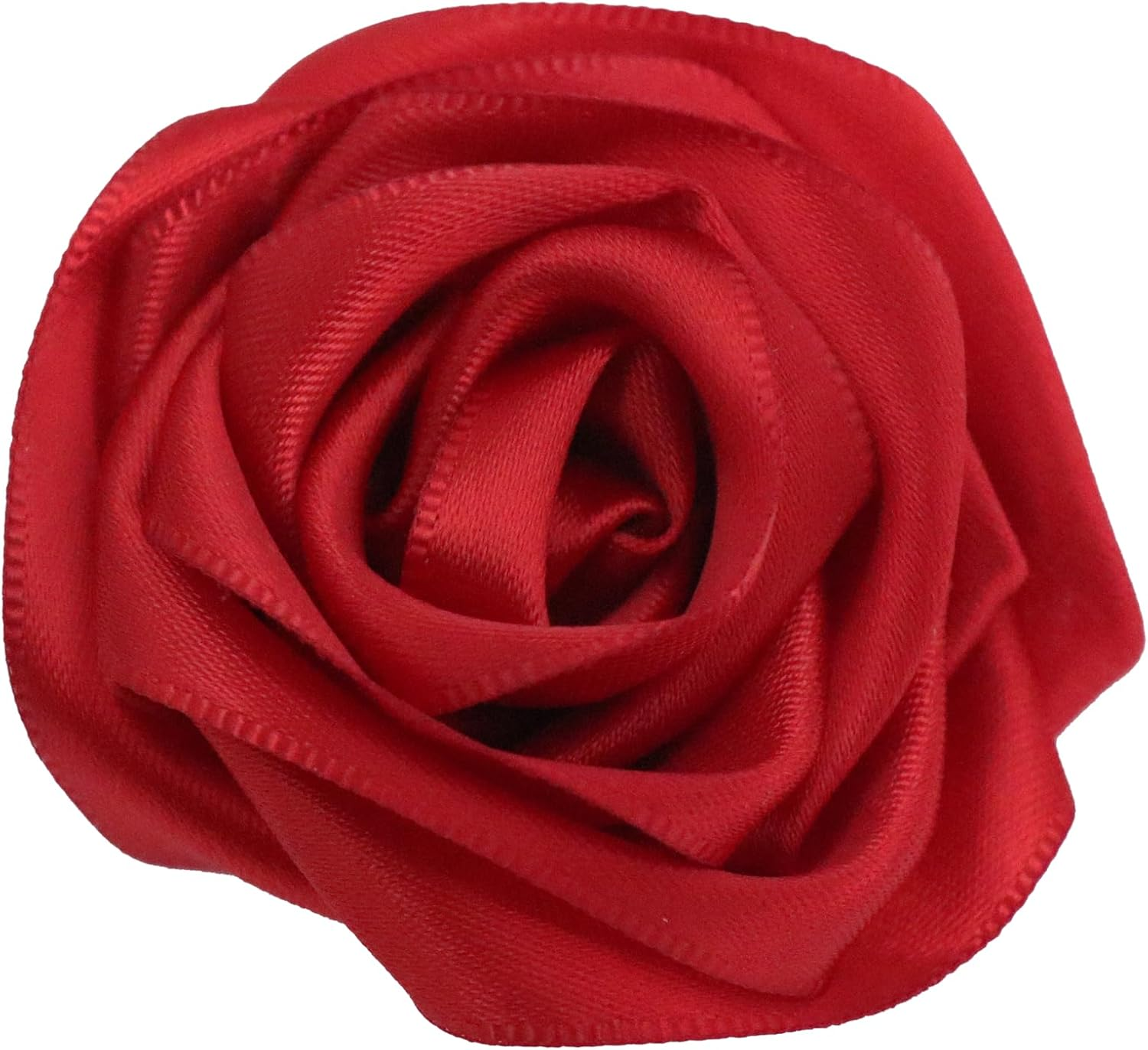 Red Ribbon 1-1/2 Inch 50 Yards Satin Ribbon Polyester Fabric Single Sided Ribbon for Gift Wrapping, Flower Bouquet, Handmade Eternal Flower, Wedding Party Decoration - Black image number 3