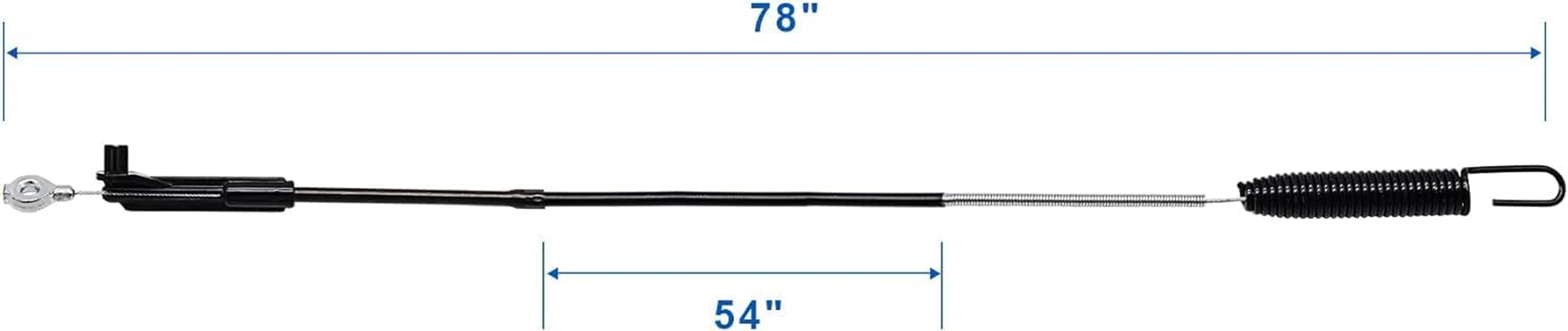 Fascinatte 133-8158 Blade Brake Cable Kit for Toro 30'' Timemaster 20199 20200 20975 20977 Replace 120-6243 image number 2