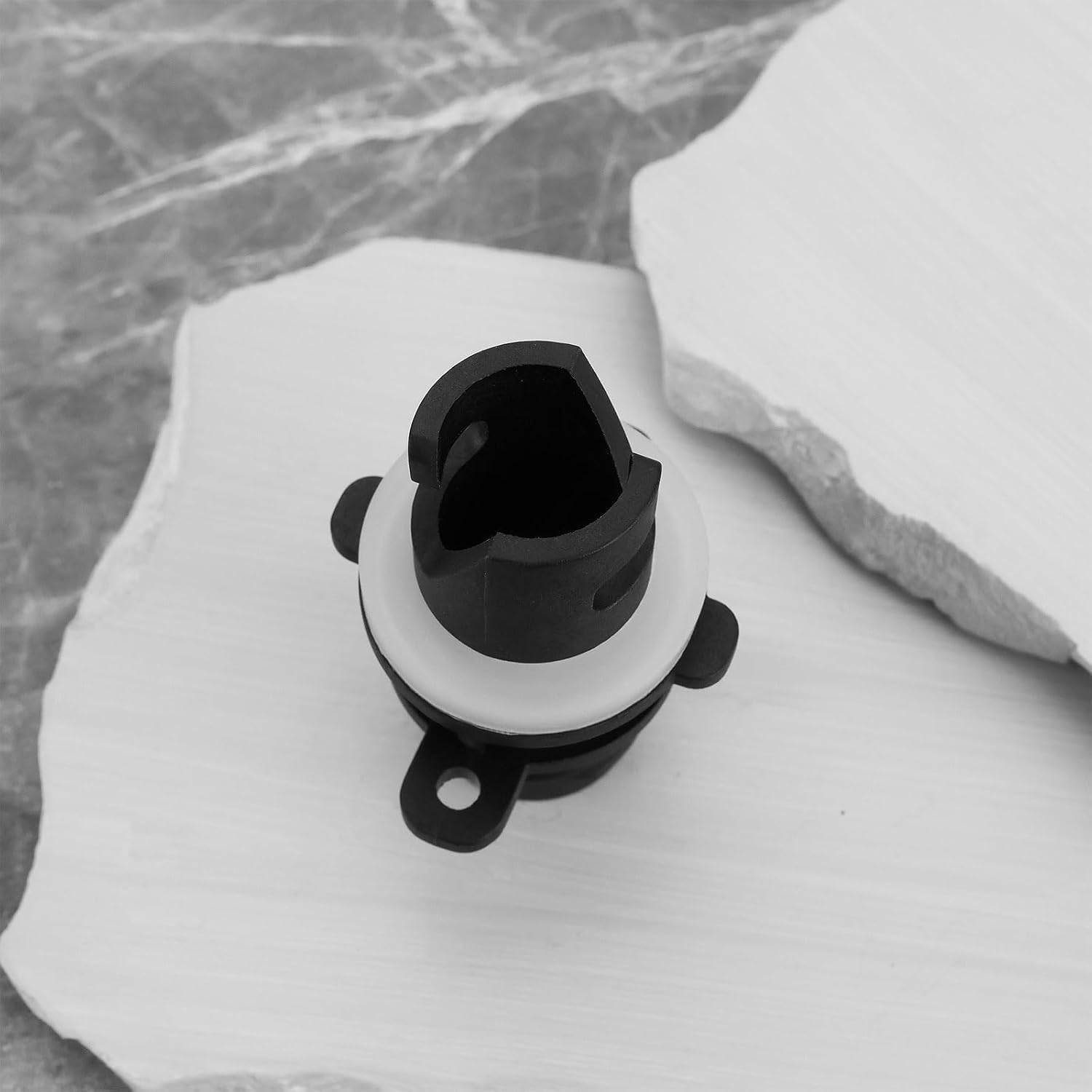 OTOTEC 2PCS Paddle Board Pump Adapter with 3 Size Washers for Connecting to a Paddle Board Air Compressor Compatible with Halkey-Roberts 0.8X2.13Inch image number 4