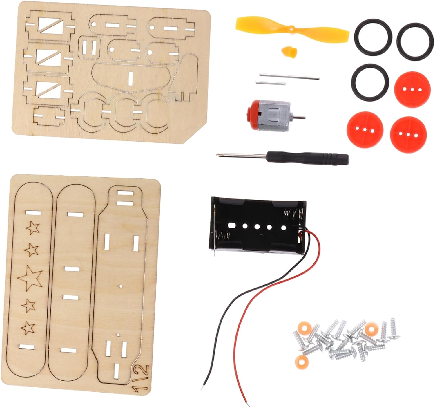 KONTONTY Toy Drone Model Kit DIY Plane Aircraft for Boys and Girls Y Toy Safe Fun Learning Toy