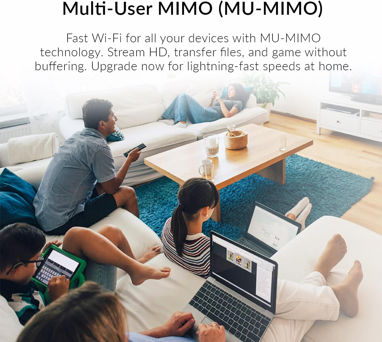 D-Link DSL-245GE AC1200 Dual Band Wireless VDSL2/ADSL2+ Modem Router - Wifi 5, NBN Compatible, MU-MIMO, Gigabit LAN, USB 3.0, for Gaming & Networking Devices image number 4