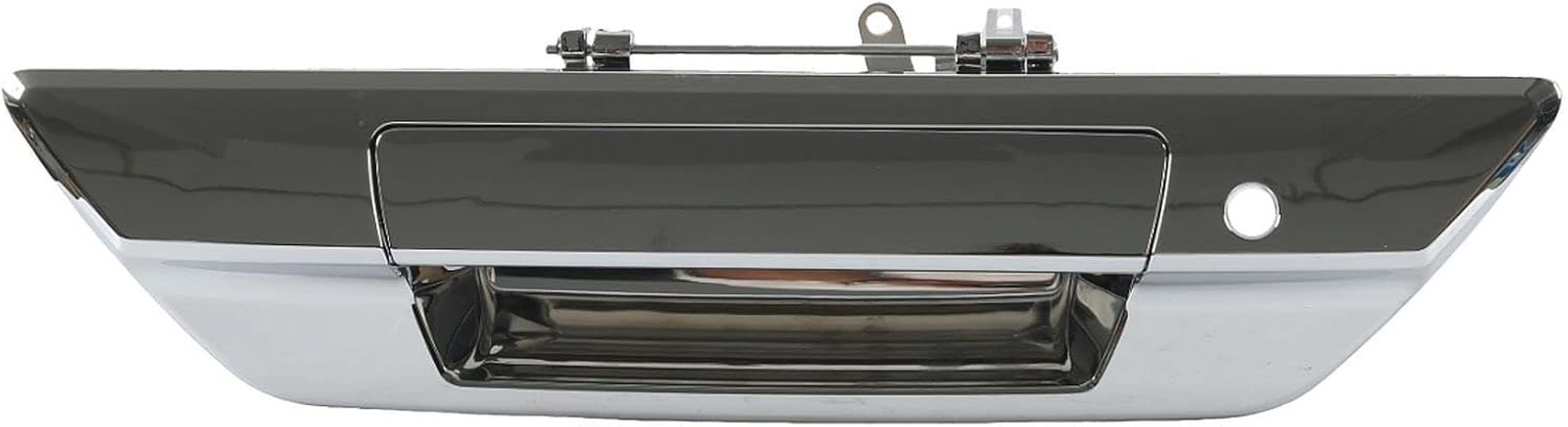 Mqetly Tailgate Door Handle 69090-0K090 Vehicles Tail Gate Handle Car Part 69090-0K110 69090-0K100 for Hilux Revo 2015-2018, Black