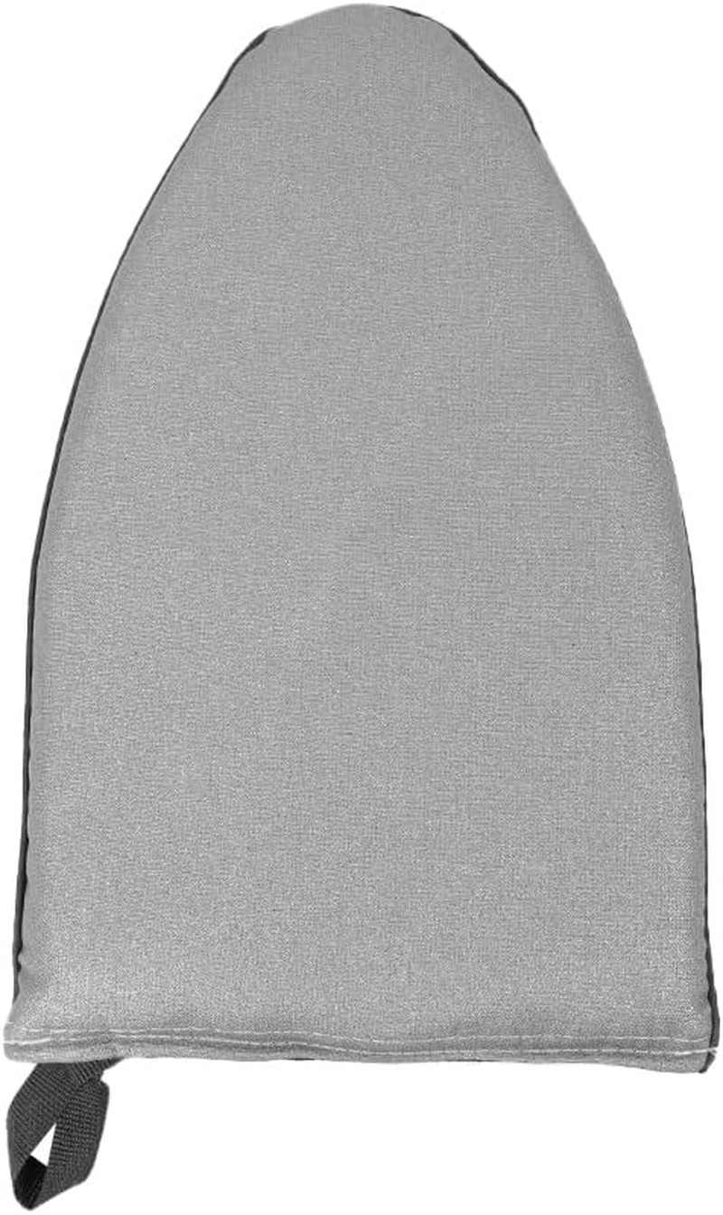 NUZAMAS Garment Steamer Ironing Glove Portable Handheld Ironing Board with Finger Ring Waterproof anti Steam Mitt Household Ironing Pad for Clothes Gray image number 3