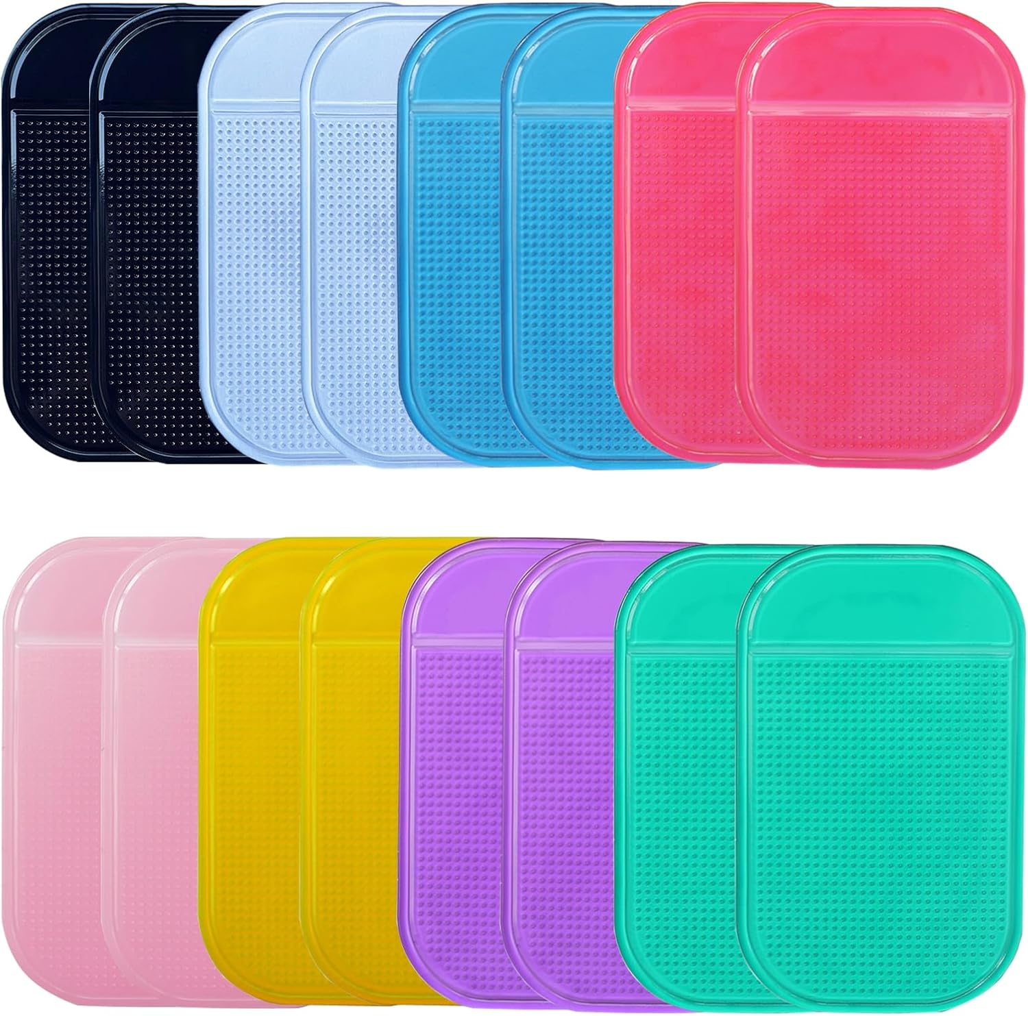 8Pcs Diamond Art Mat Non-Slip Mat, Anti-Slip Tools Sticky Mat for Diamond Art Paintings, Non-Slip Universal Gel Pad for Holding Tray 5D Diamond Art Paintings Embroidery Tools Accessories (8) image number 2