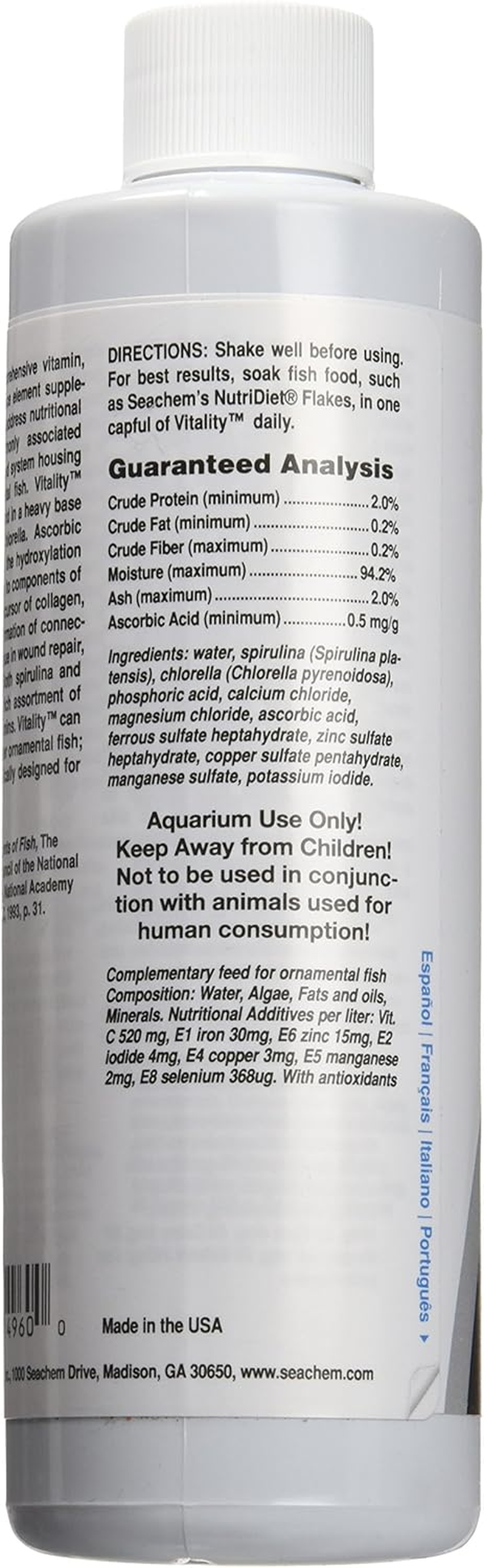 Seachem Vitality Supplement (SC1496) image number 2