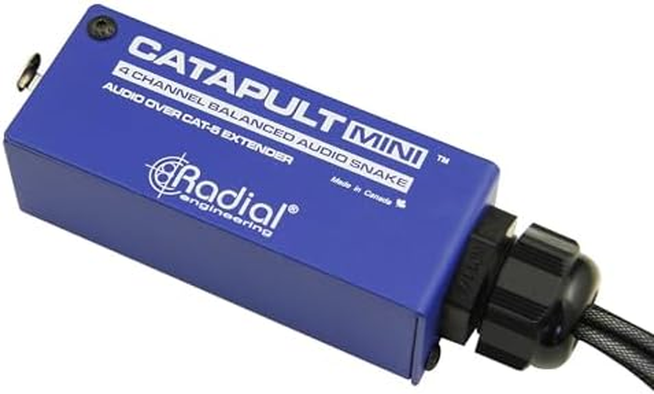 Radial Catapult Mini RX 4-Channel Cat 5 Analog Snake Male XLR Version Compact image number 1