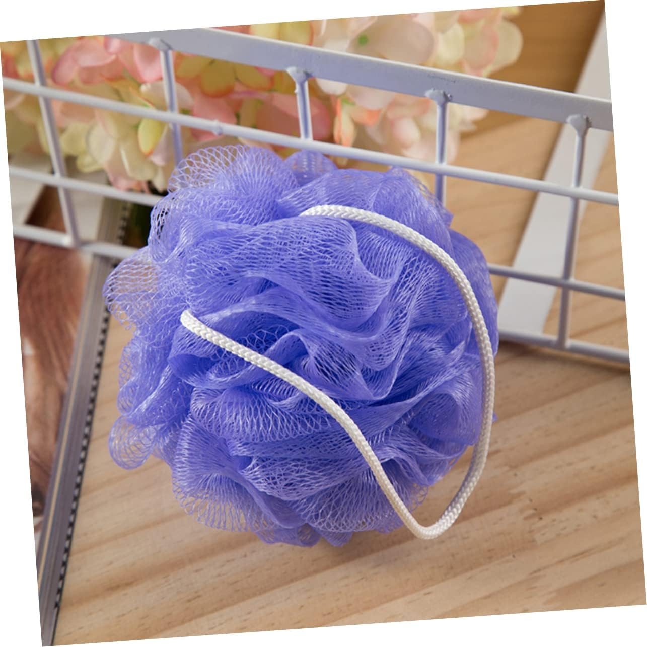 Bath Ball Shower Ball Set 16Pcs Solid Mesh Net Scrubbers for Gentle Exfoliati image number 6