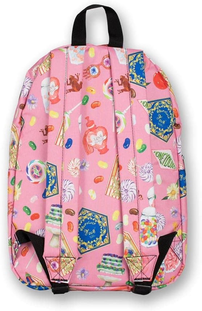 Harry Potter Honeydukes Backpack, Fits A4 with Internal Padded Laptop/Tablet Pouch, Multi Colour, One Size image number 4