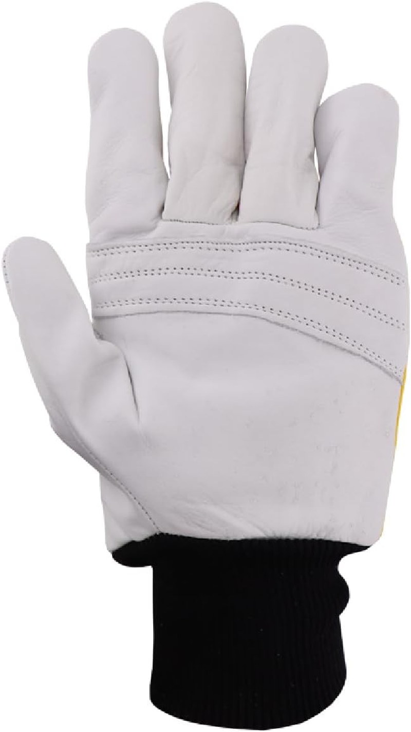 Oregon 295399XL Chainsaw Protective Gloves, Leather &ndash; Pair (Xl),Yellow image number 2