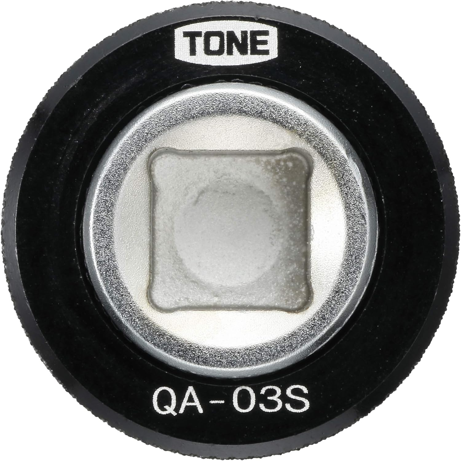 Tone HPQA-03S Quick Adapter, 3/8" Drive Angle, Black image number 1