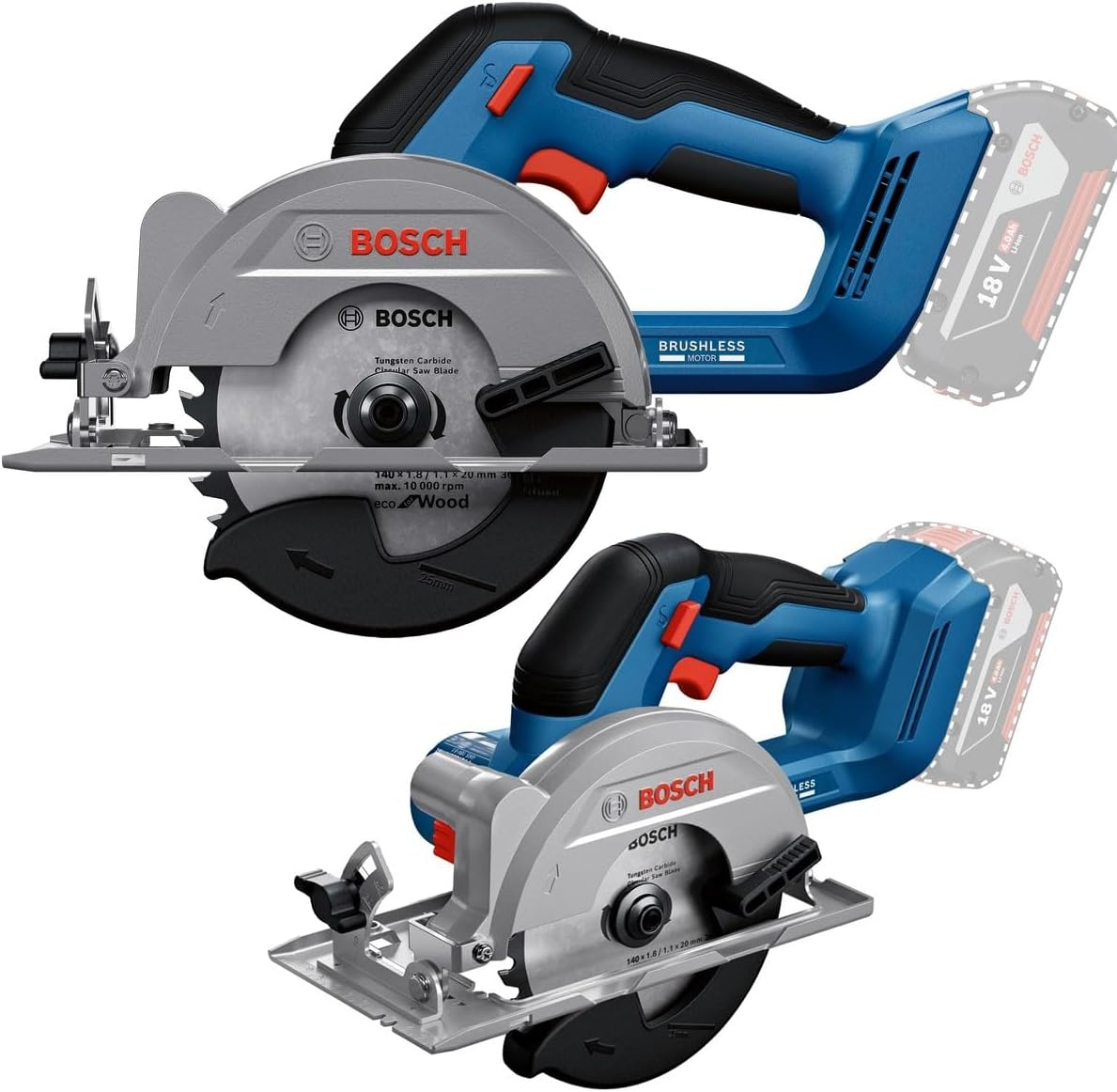 Bosch GKS 18V-51 Cordless Circular Saw image number 2