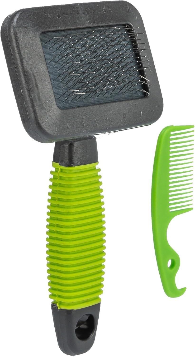 Pet Brush & Comb Set Foor Rabbit & Guinea Pig Grooming image number 2