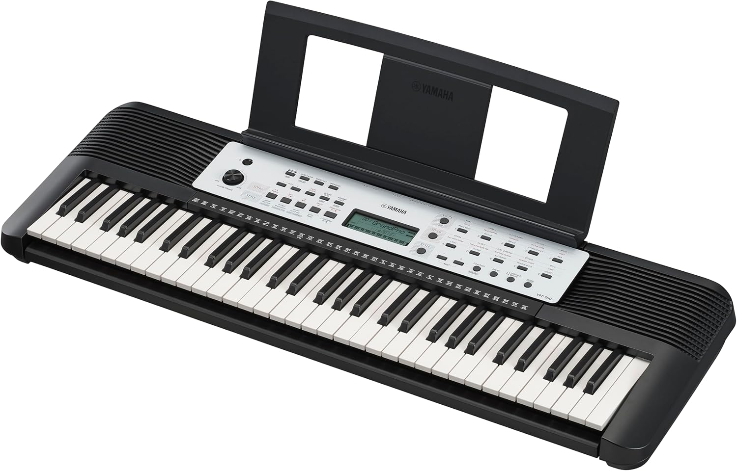 Yamaha YPT-280 61-Key, Entry-Level Portable Keyboard, Black