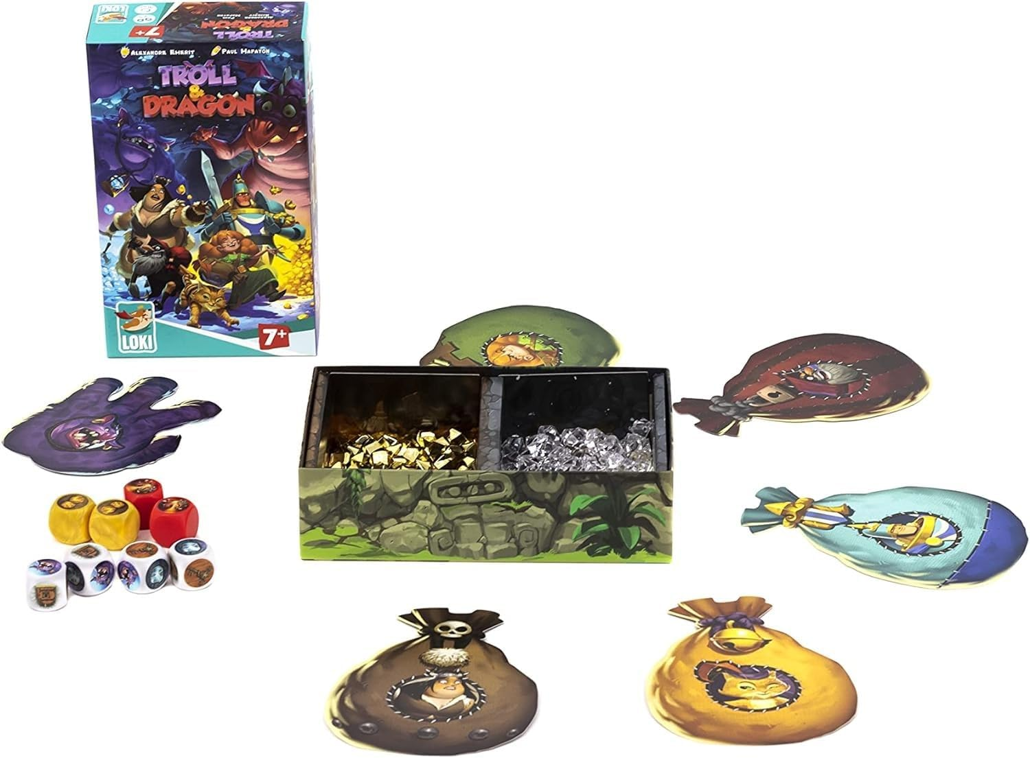 Iello Troll and Dragon Board Game image number 3