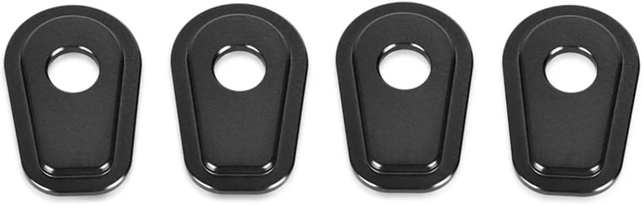 Motorcycle Refit Turn Signals Indicator Adapter Spacers Compatible with Z400 Z650 Z900 Z900RS Z1000 Ninja400 Versys-X300 Versys 650 (Color : Black)