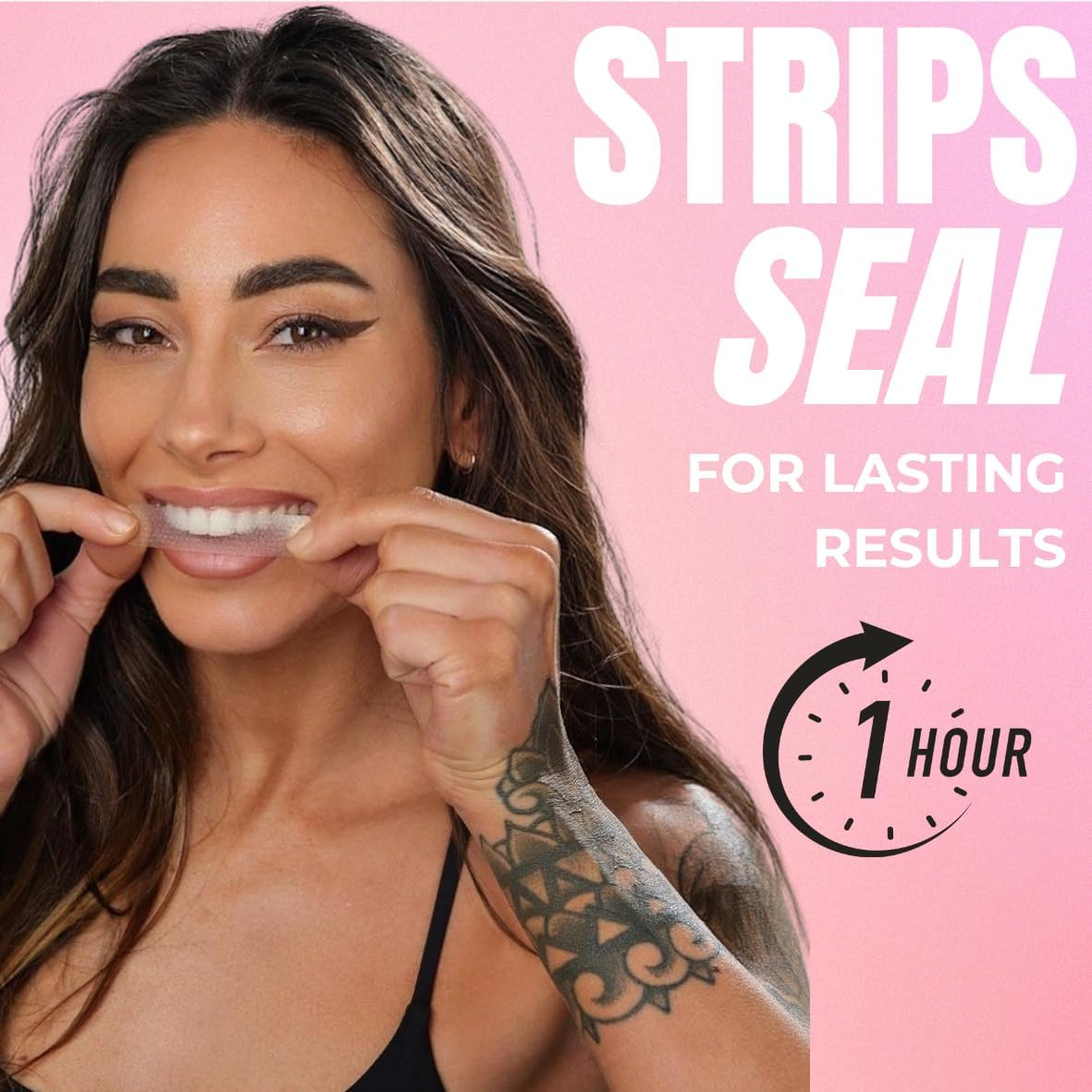 GLOW STRIPS&trade; 14 Express Teeth Whitening Strips + 2Ml Glow Pen + Restore+ Nano-Hydroxyapatite Toothpaste &ndash; Enamel-Safe, Fast Teeth Whitening Kit with Post-Whitening Care image number 5