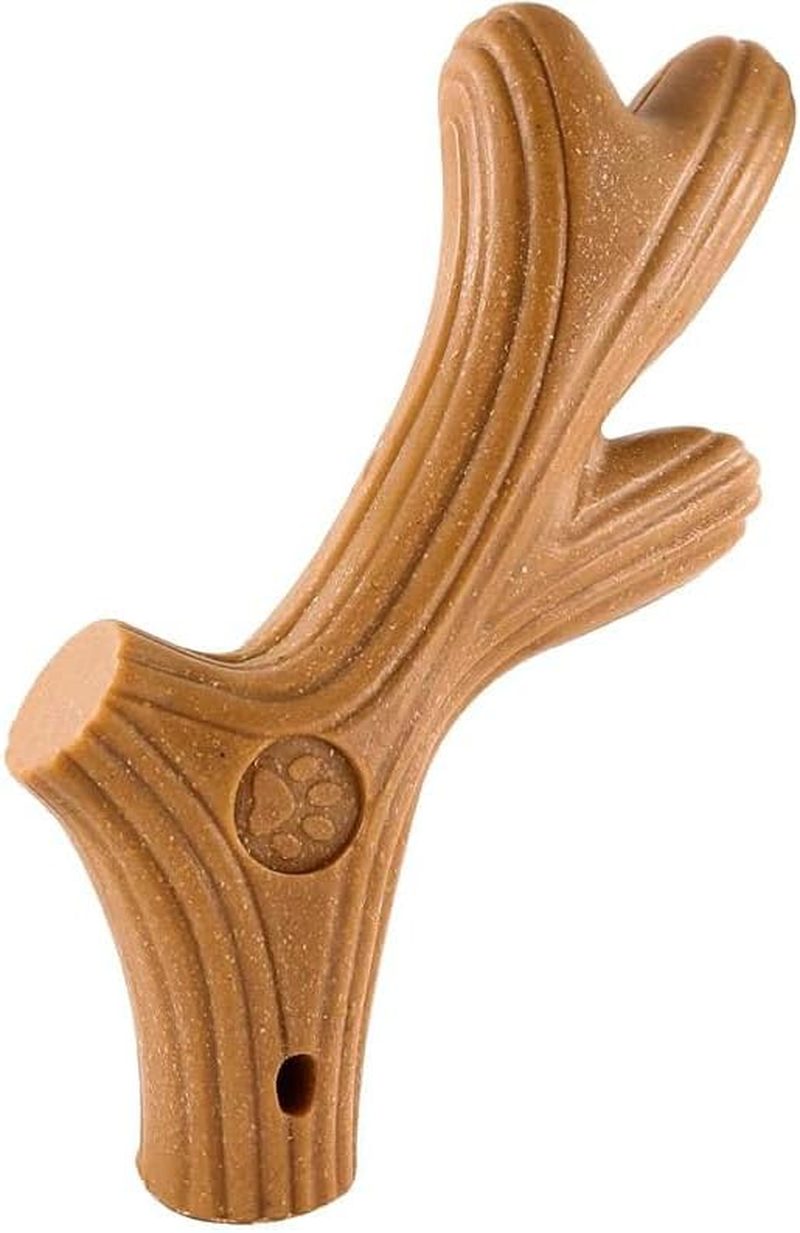 Beiqilian Antler Dog Chew Toy, Indestructible Toughg Dog Chew Toys, Teeth Grinding Bite Resistant Boredom Relief Antler Pet Teething Stick for Small Medium Large Dogs image number 3