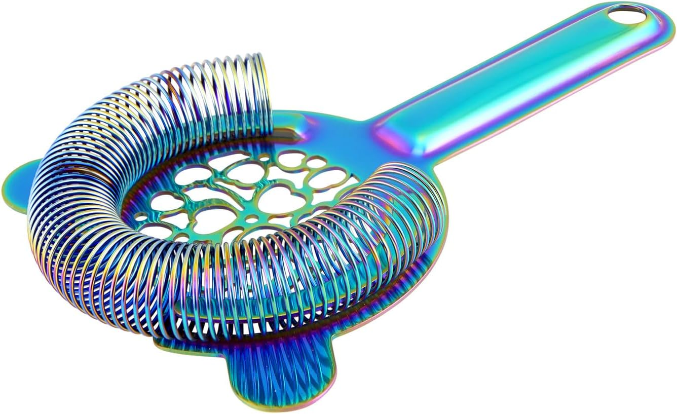 Maxwell & Williams Cocktail & Co Prism Cocktail Strainer Rainbow image number 1