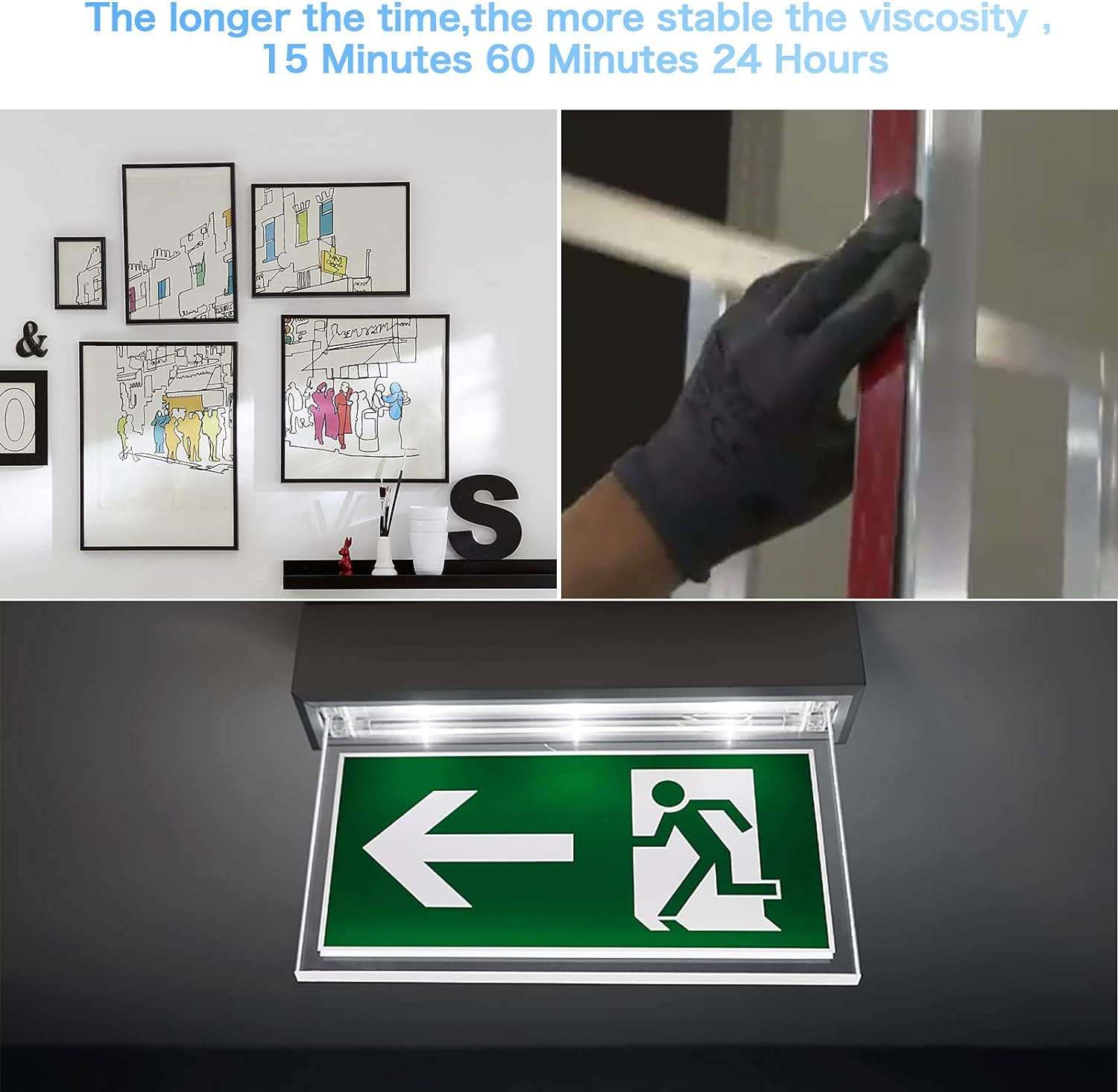 Double Sided Heavy-Duty Mounting Tape, Two Way Foam Tape, 16FT Length, 0.4 Inch Width for Car LED Strip Lights Home Decor, Office Decor image number 6