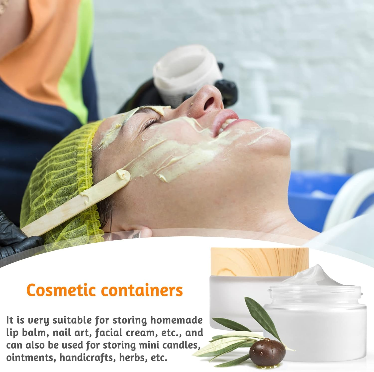 30 Ml Cosmetic Containers with Lids, Pack of 6 Cream Jars Empty Glass Jars for Creams Makeup Storage Cosmetics Creams Lotions Essential Oils image number 6