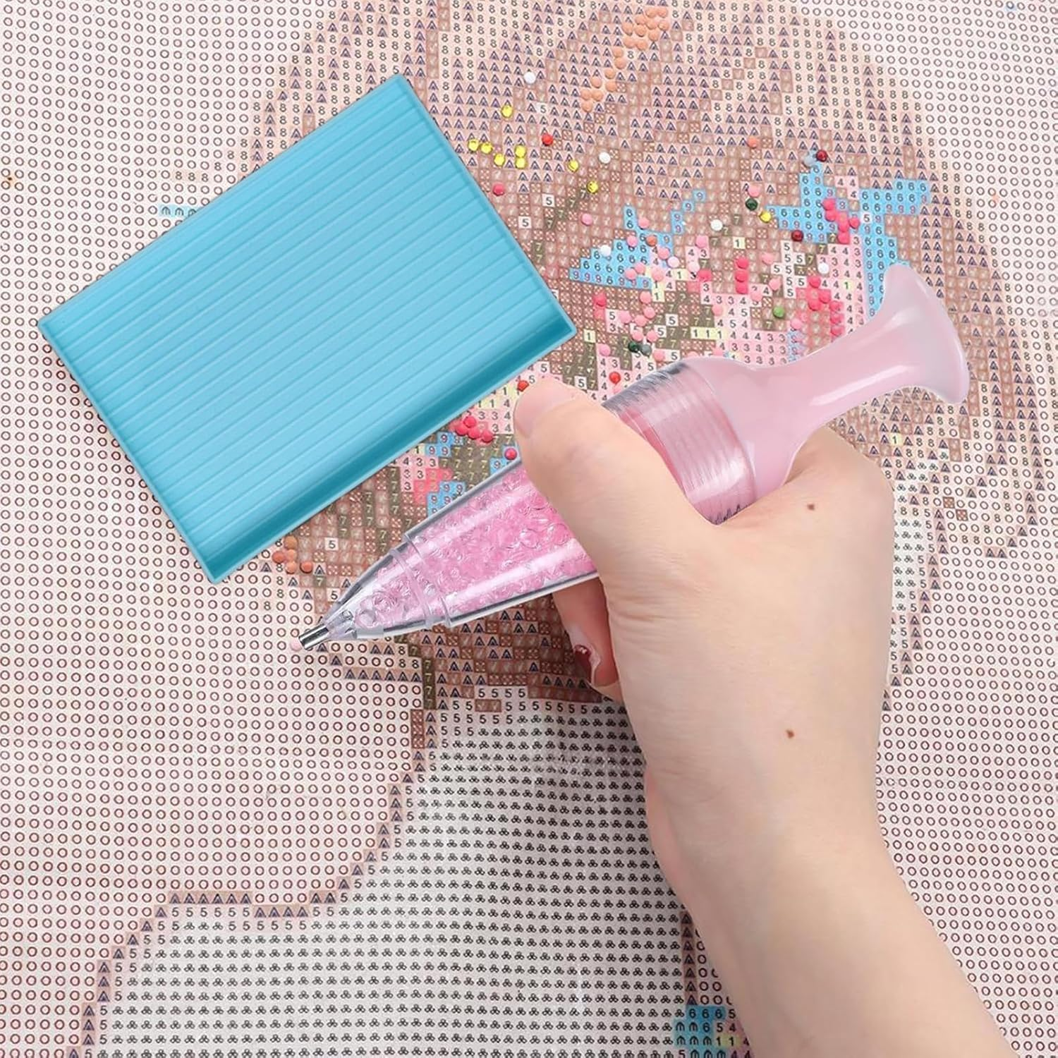 Gemstone Art Pens Tools - Gemstone Art Accessories, 3 X Gem Arts Accessories Pens | Multifunctional Craft Art Accessories, Pens with Gemstone Drills for Painters, Crafts image number 2