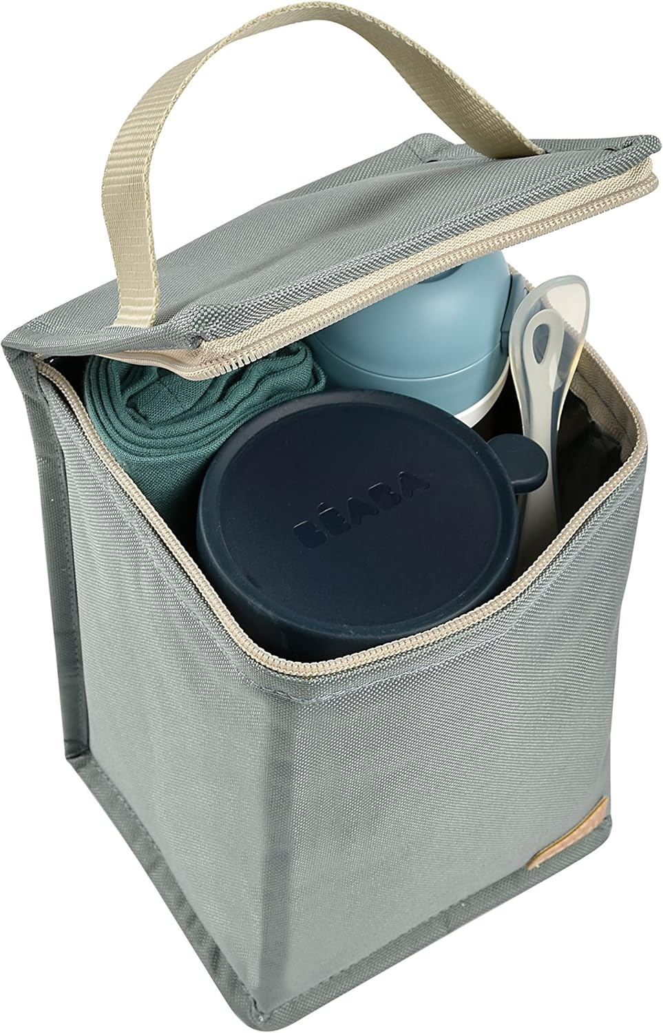 B&Eacute;ABA - Insulated Bag for Baby Meals - Spacious - Tiny Dots image number 3