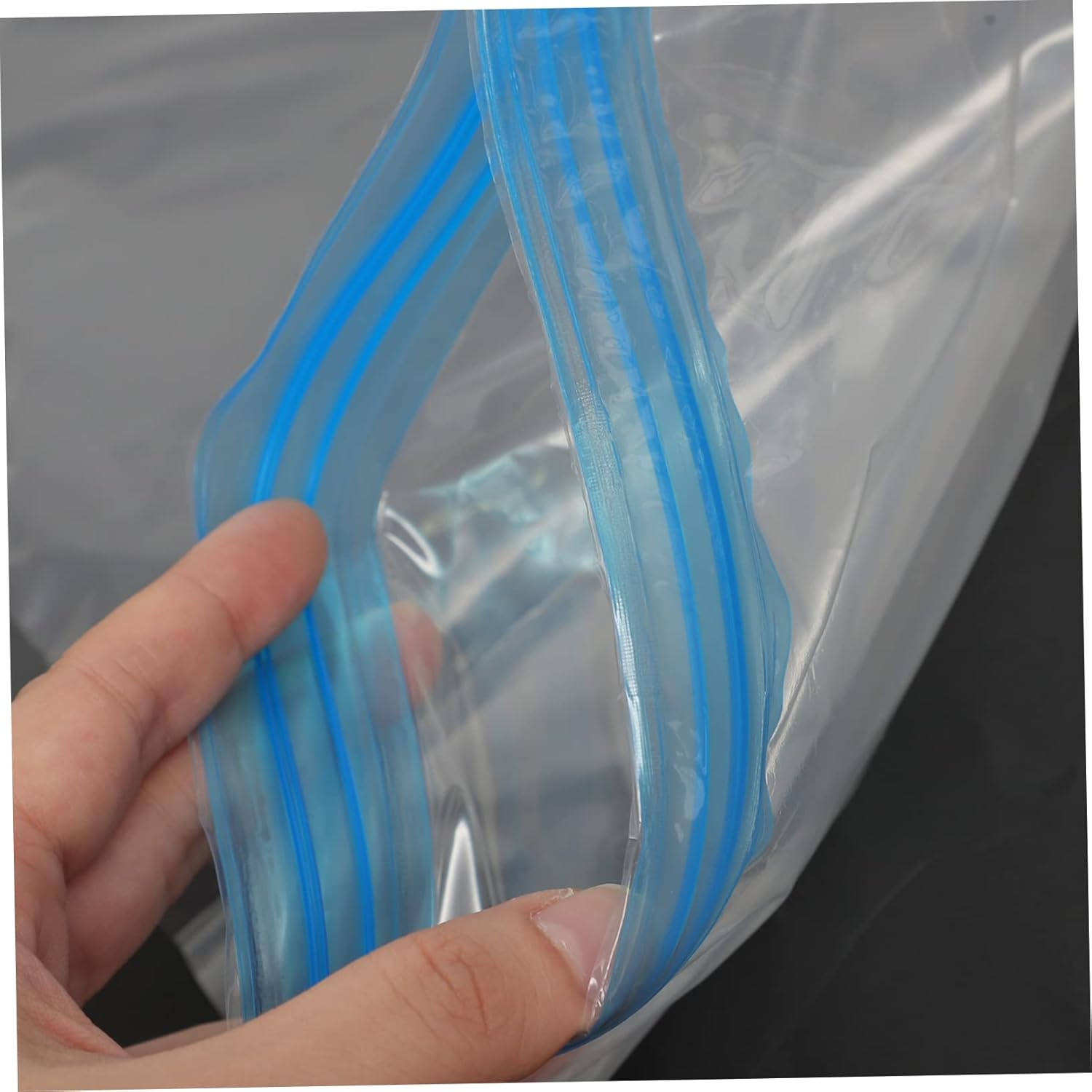 LABRIMP 10Pcs Hand Vacuum Bag Space Saver Vacuum Storage Bags for Luggage Organiser image number 4