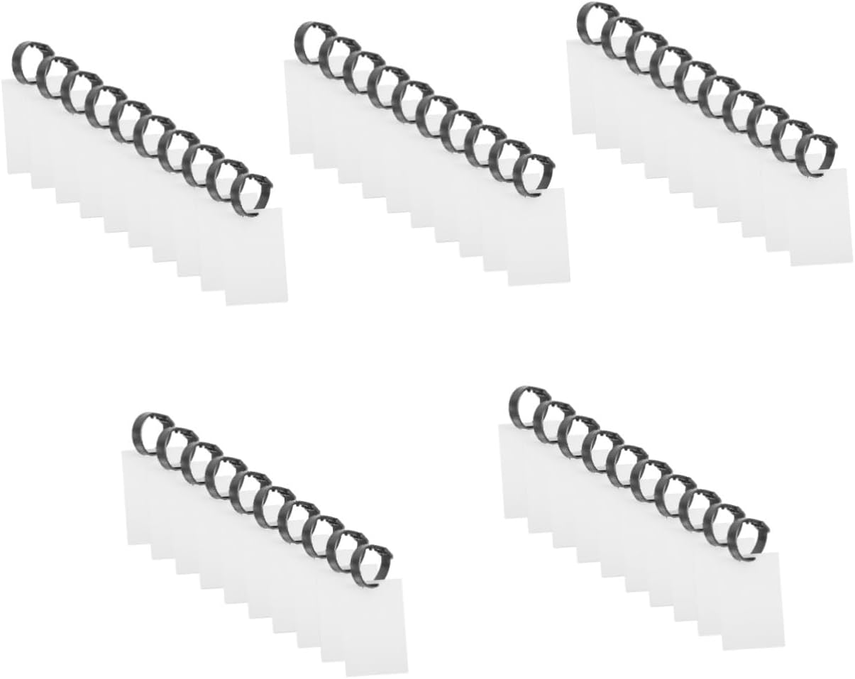 LIFKOME 50Pcs Create Luggage Identifiers Sublimation DIY Tags Suitcase Tags for Travel image number 5