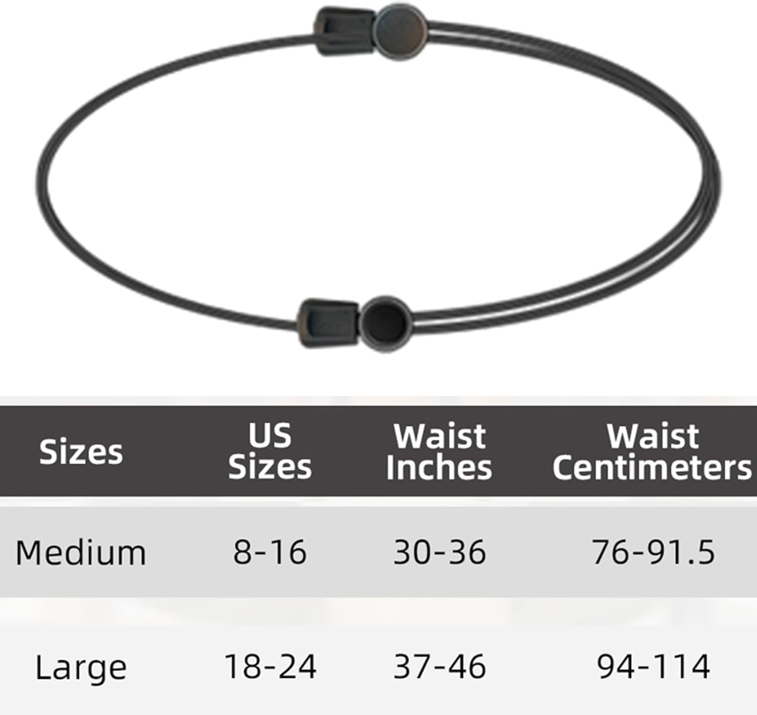 Jumper Tuck Band, 115CM Adjustable Crop Tuck Waist Band, Invisible Stretchy Elastic Waist Belt for Women, Stretchable Elastic Belt Women Tucking Jumpers, for All Clothing Types image number 2