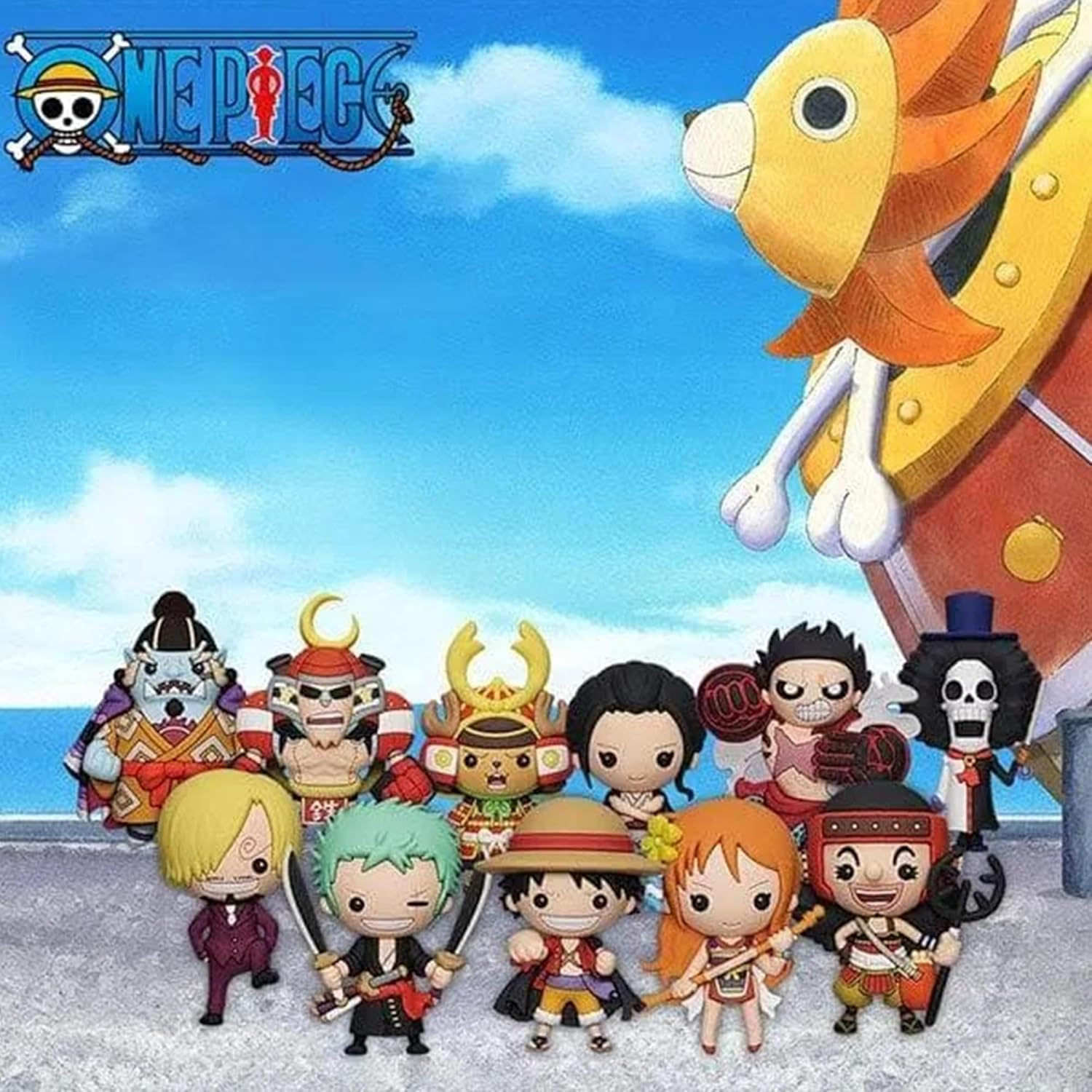One Piece - 3D PVC Bag Clips S3 Blind Bag 24Ct CDU image number 3