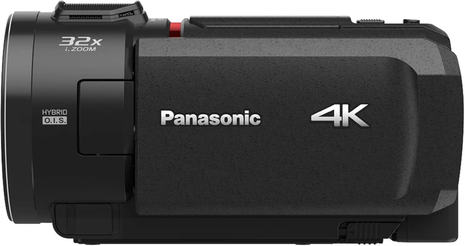 Panasonic 4K Ultra HD Camcorder with Bright F1.8 Lens, 25Mm Wide, Optical 24X Zoom, and 4K Cropping for Great Editing Results (HC-VX3GN-K) image number 4