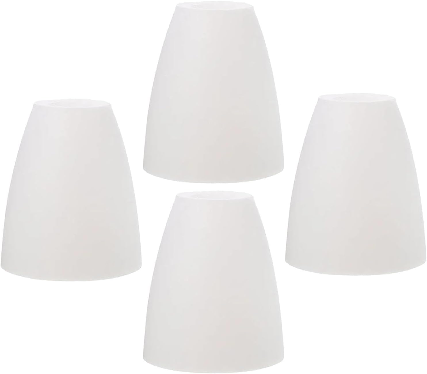 4Pcs Pendant Lamp Shade, Chandelier Cover, Light Fixture Shade, Light Bulb Cover, Hanging Lamp Cover for Bedroom, Dining Room image number 5