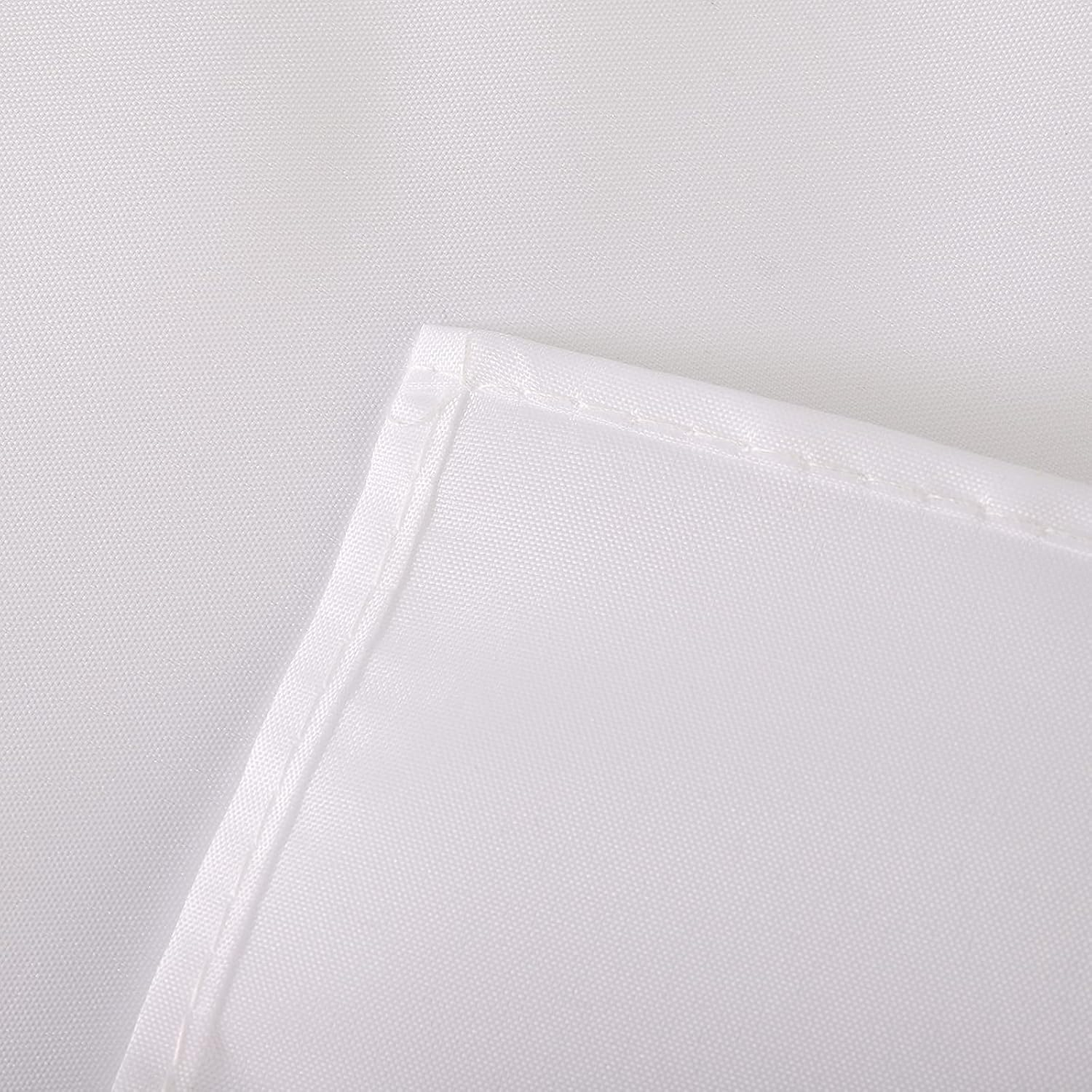 DEAYOU 36 Pack Sublimation Blank Garden Flags, DIY White Lawn Flags Polyester Banners for Outdoor, Courtyard, Party, Home, School, 12" X 18"