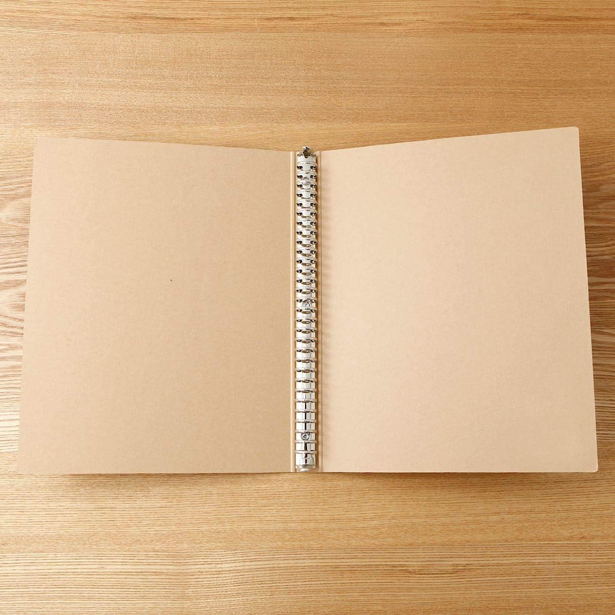 MUJI 82109917 Binder A4, 30 Holes, Beige image number 6