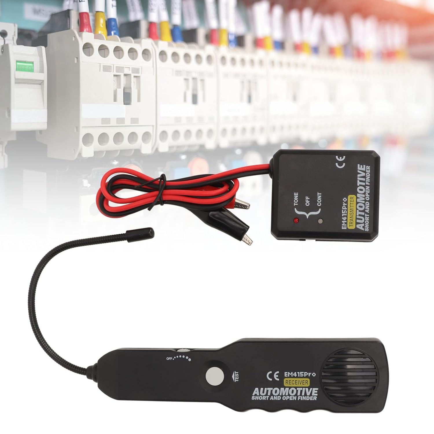 Zerodis Automotive Short Open Finder, Wire Breaker DC Buzzer Indicator Light Car Cable Fault Tracker Flexible Probe Circuit Finder Suitable for Trucks Tractors Boats Repairing