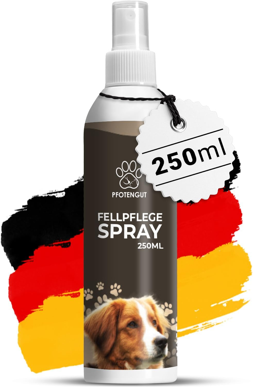 PFOTENGUT&reg; Dog Grooming Spray [250 Ml] - Veterinarian-Developed Care and Detangling Spray for Silky Shiny Coat [Suitable for All Dogs] - with Jojoba Oil and Chamomile image number 6