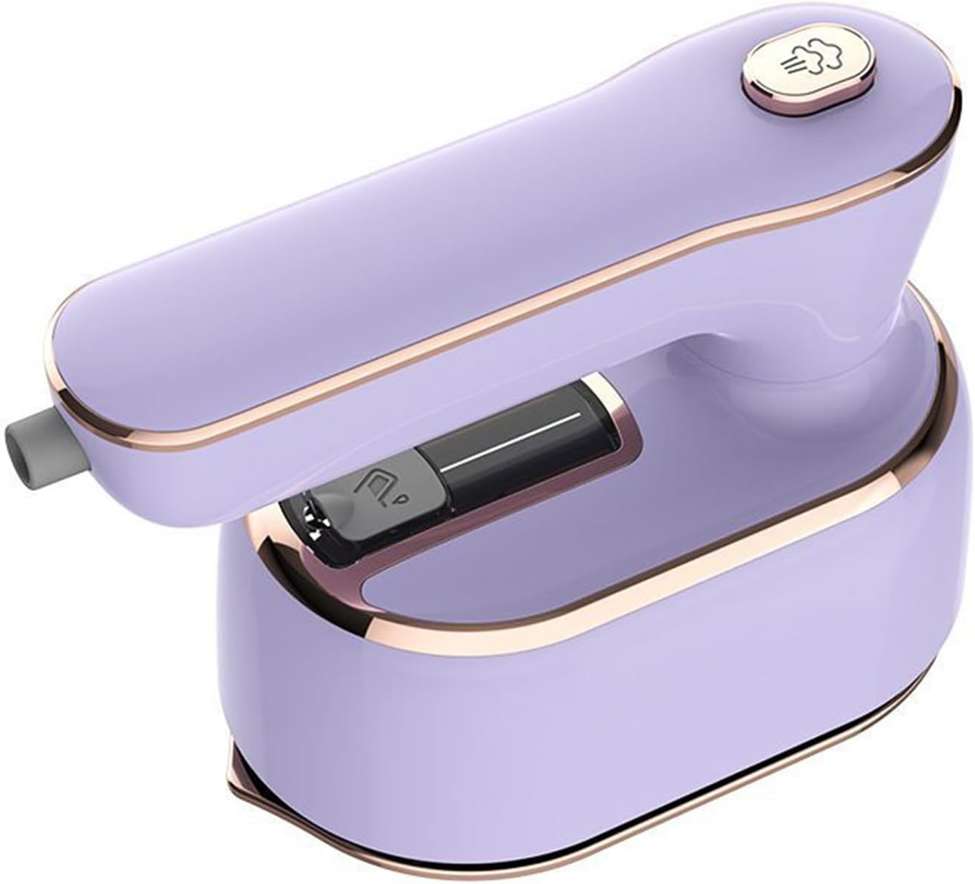 YUDOTE Mini Garment Steamer Iron, Portable Electric Clothes Iron for Traveling, 1100W Quick Heating Wrinkle Eliminator with AU Plug, Purple image number 1