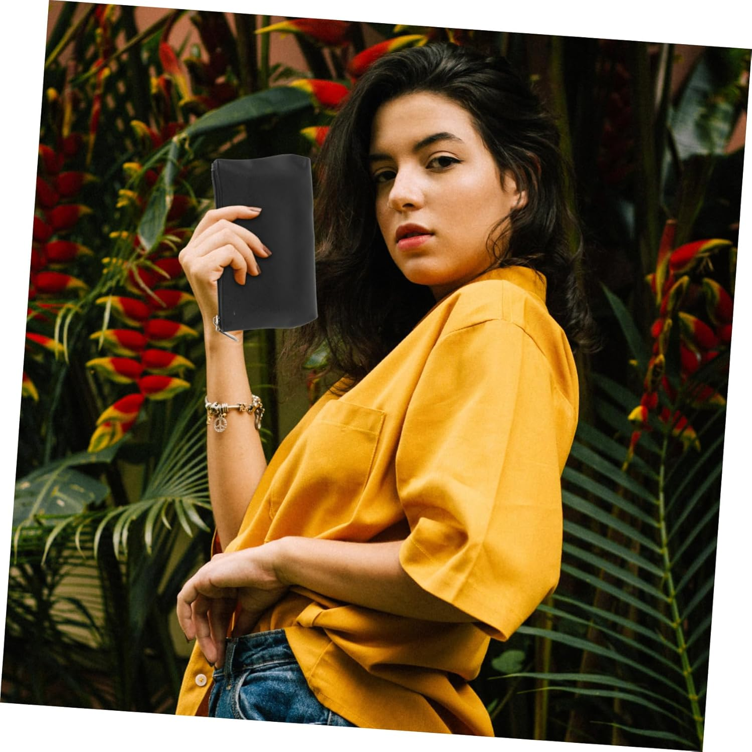 BESTYASH 3Pcs Supple Bag Keys Storage Bag Portable Small Coin Purse for Outdoor Use Change Pouch for Traveling image number 2