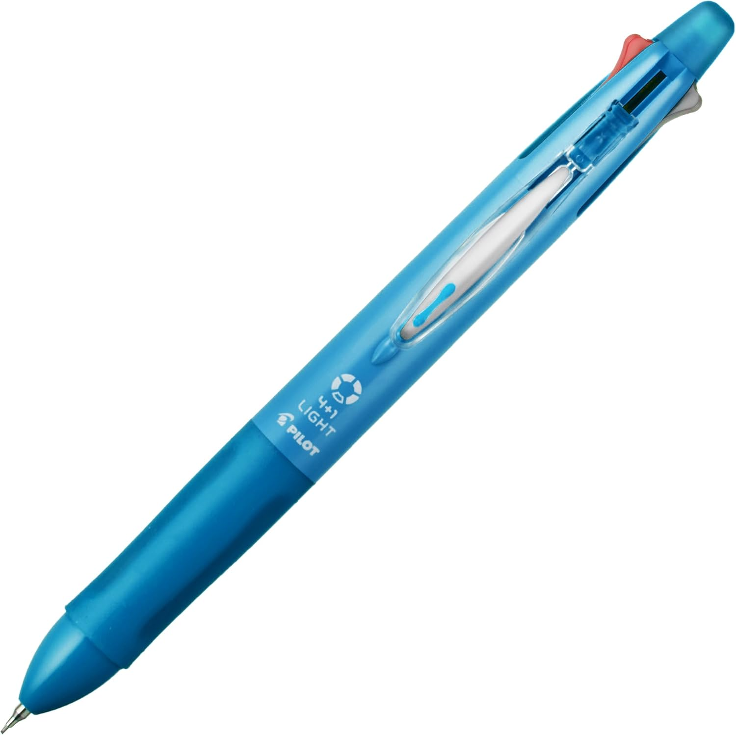 Pilot Begreen 4+1 Light Ballpoint Pen, 0.7 Mm, Soft Blue image number 7