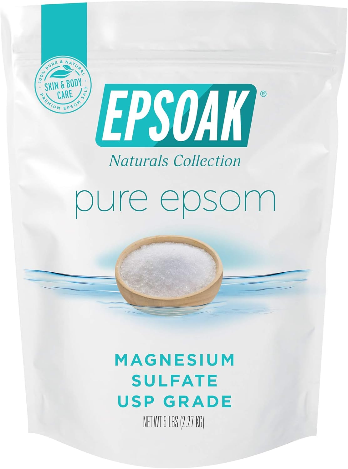 Epsoak Epsom Salt - 5 Lbs. Magnesium Sulfate USP image number 4
