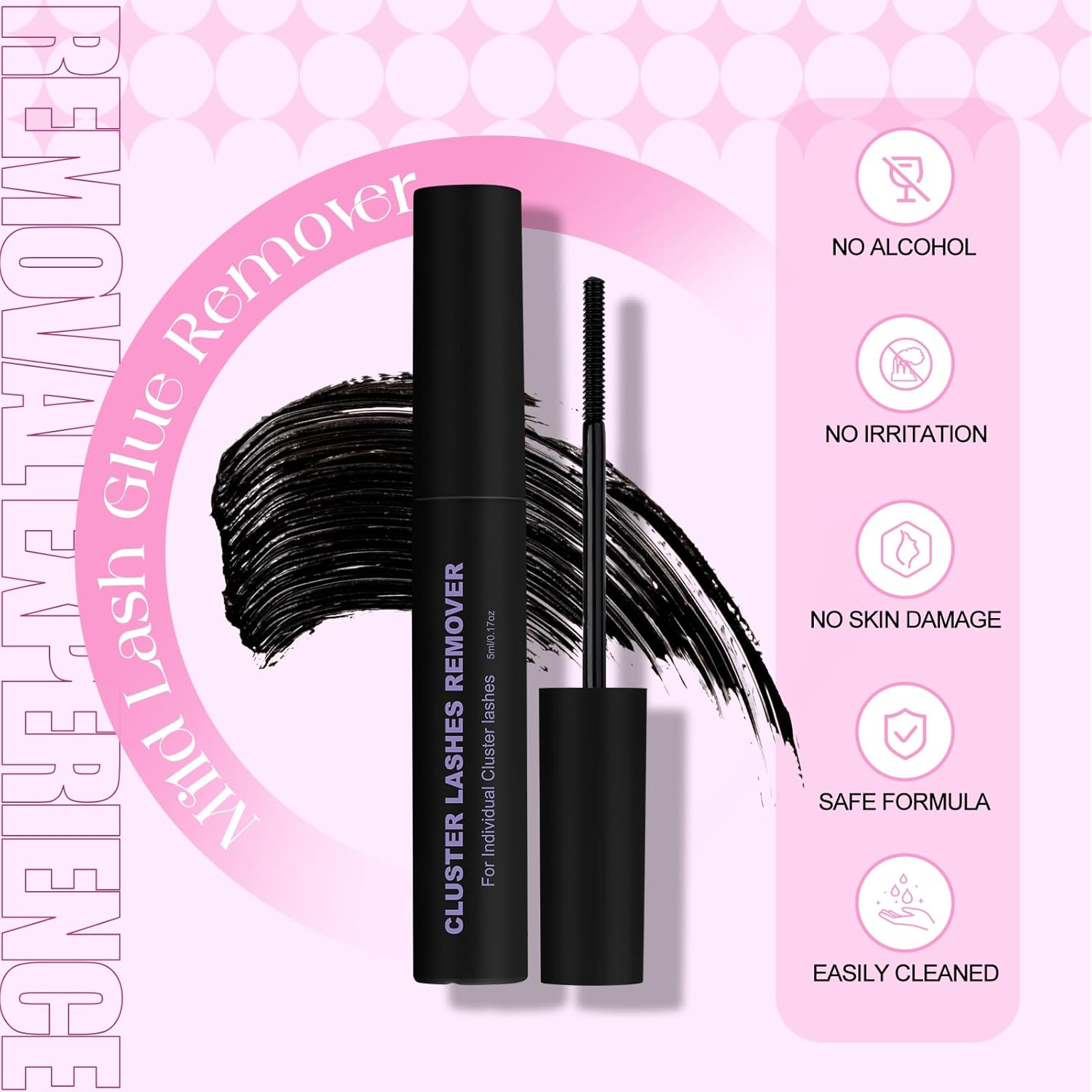 WENDY Lash Clusters Kit, 980Pcs Cluster Lashes D Curl Individual Eyelashes Natural 10-18Mm Mixed Russian DIY Lash Extension Kit with Lash Bond and Seal(60D+80D+80D+100D-D) image number 4