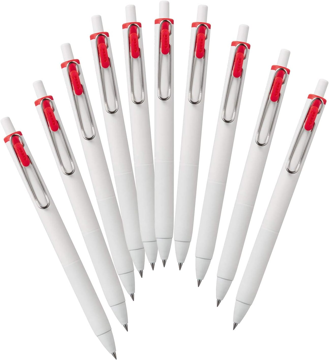 Mitsubishi Pencil Uni-Ball One Gel Ballpoint Pen, 0.5, Blue, 10 Pieces, Hako UMNS05.33 image number 7