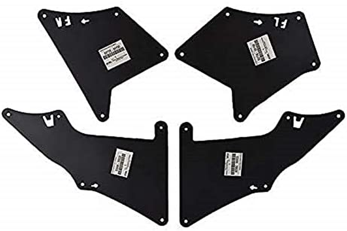 XUKEY Fender Liners Splash Shield Mudguards for Toyota Land Cruiser Prado 120 J150 J120 150,For Lexus GX 470 GX 460 2003-2020 Mud Flaps Guards Mudflaps OE Number:53735-35150,53736-35150,53886-35020 image number 1