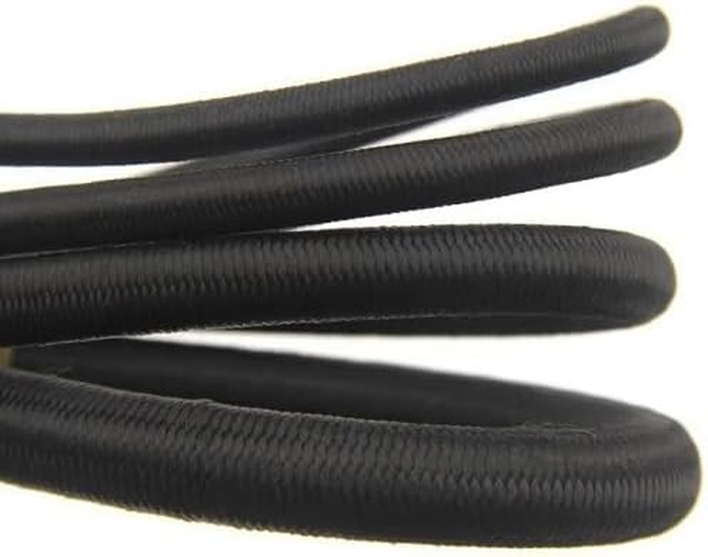 1/8-Inch (3Mm) Black Heavy Stretch round String Elastic Cord (Cut of 10 Yards) - Black image number 2
