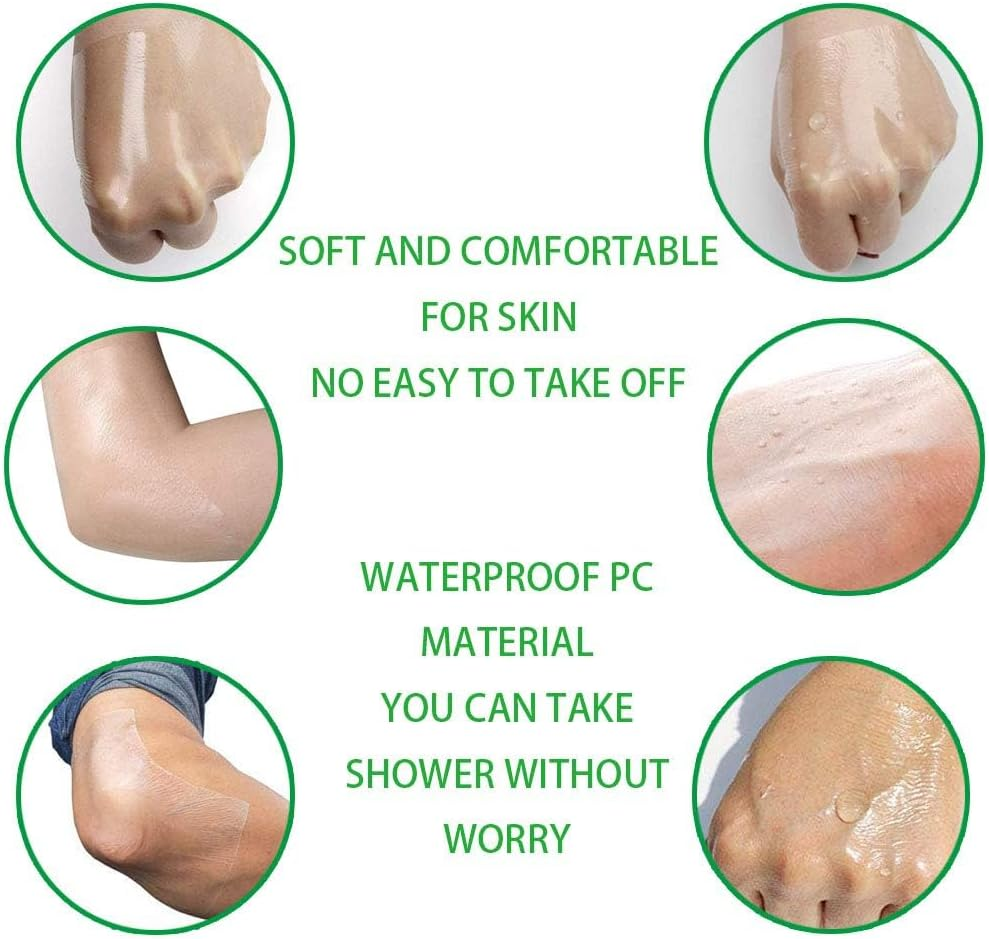 2 Rolls Tattoo Aftercare Bandage Roll Waterproof Transparent Film Second Skin Bandage for Tattoo Initial Healing and Skin Repair Adhesive Tattoo Supply Wrap (25Cm*2M Roll) image number 4