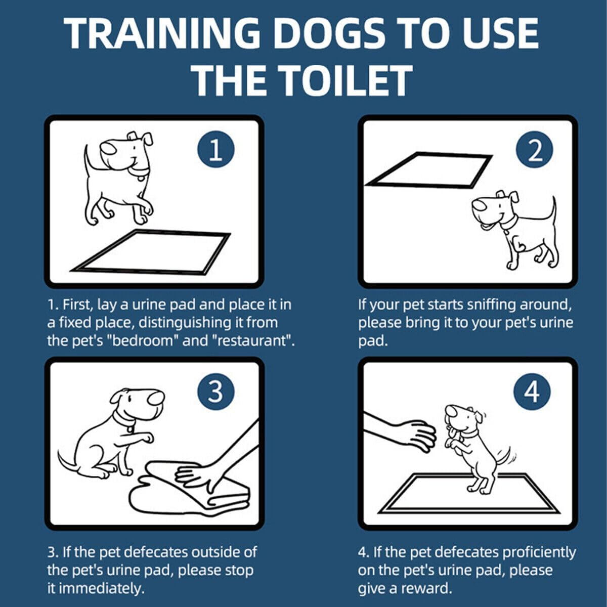 Pet Training Pads Puppy Dog Toilet Pee Indoor Super Absorbent Leak-Proof 4Sizes (Classic,L-40Pcs 60*60Cm) image number 6